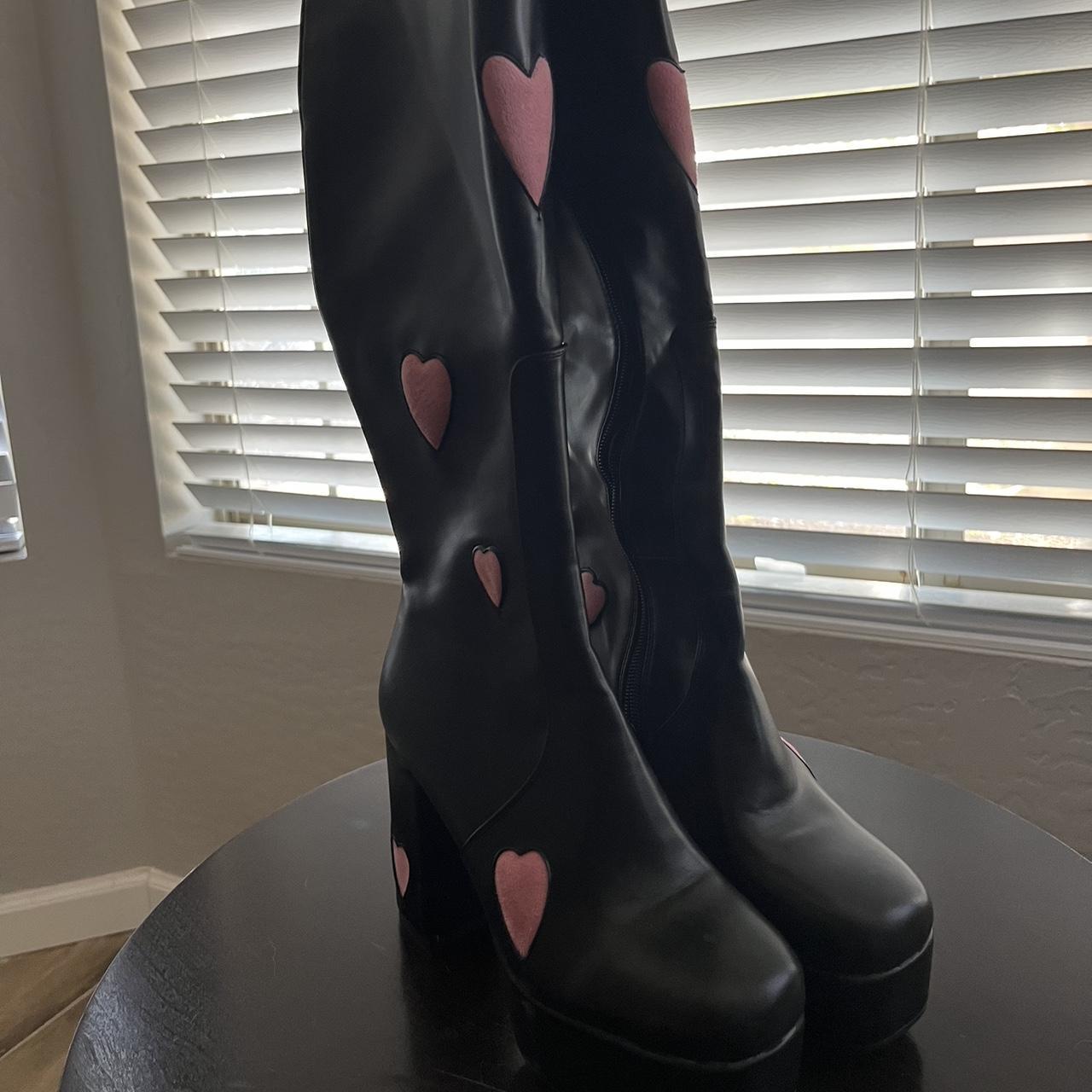 Dolls kill candy floss platform boots