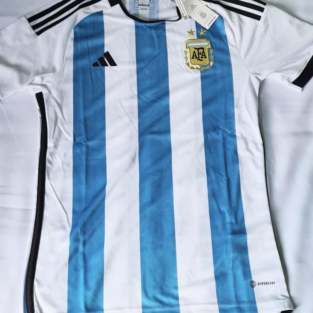 Argentina Messi World Cup 2022 Jersey World cup - Depop