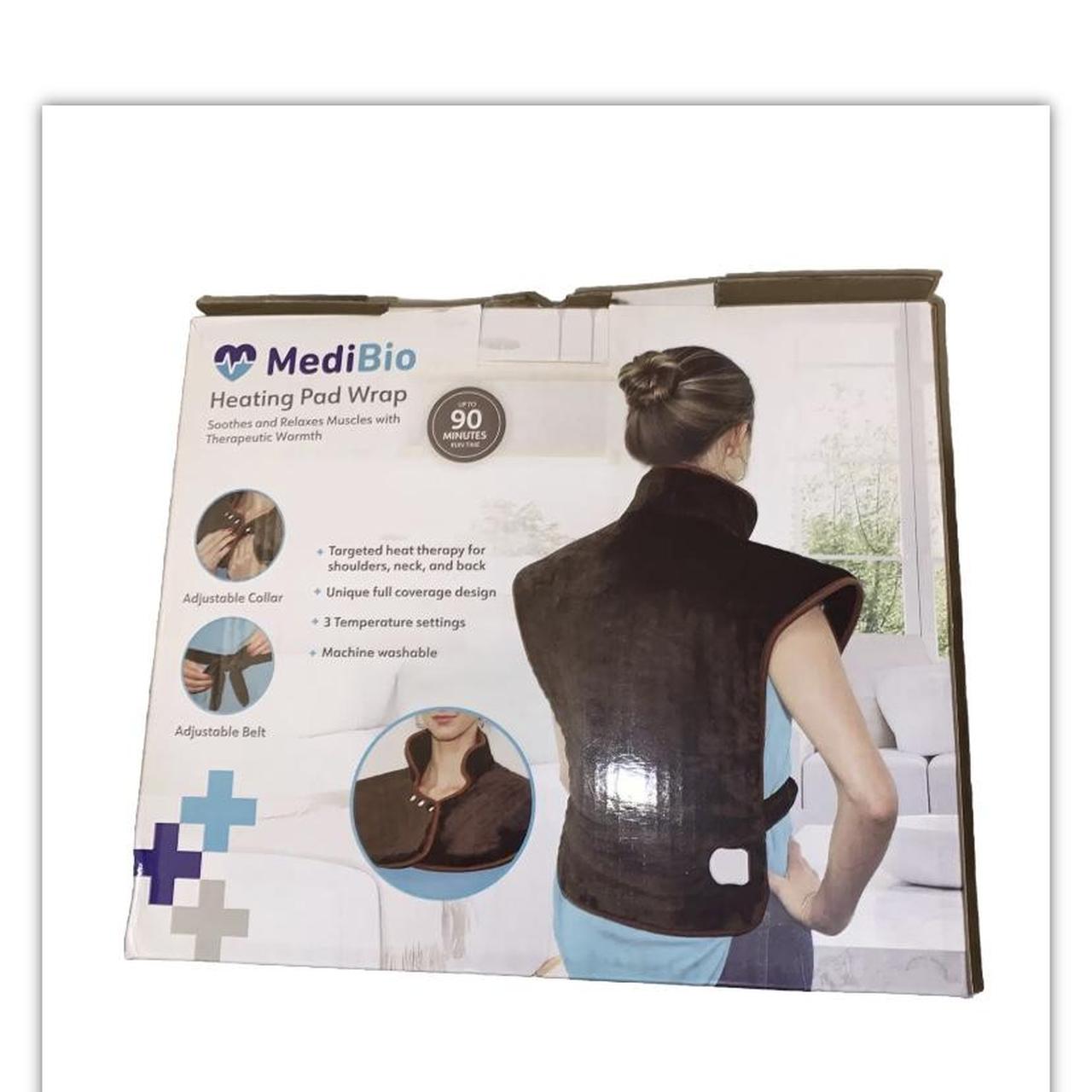 MediBio Heating Pad Wrap Up To 90 Minuets Run Time... Depop