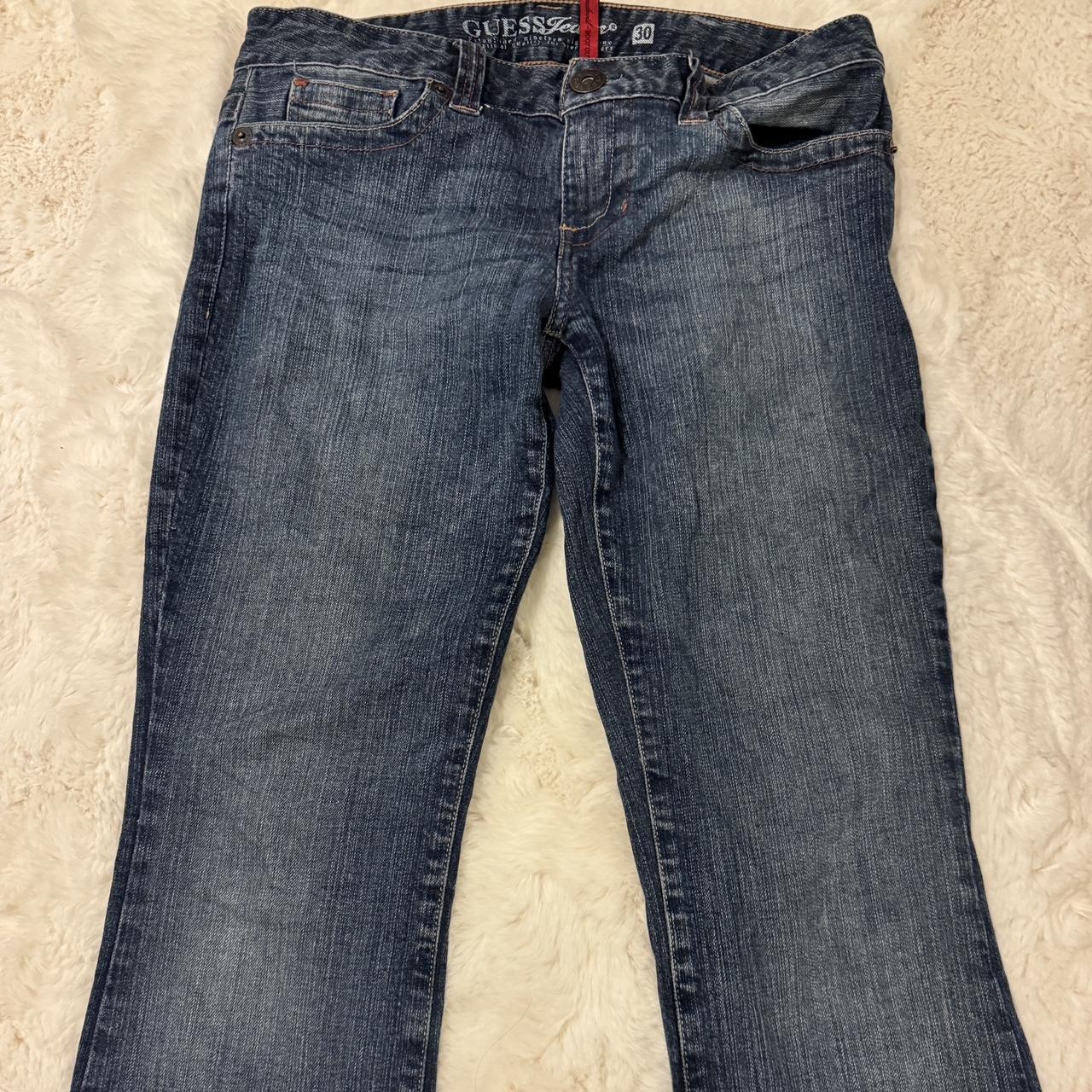 Vintage Guess Daredevil Bootcut Jeans Length -... - Depop