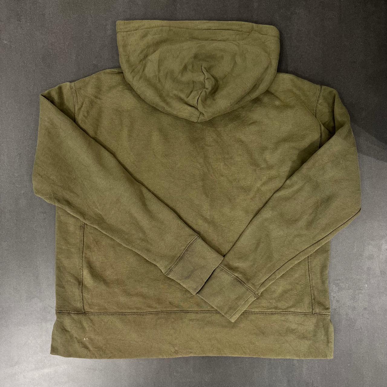 Polo Ralph Lauren Men's Khaki and Green Hoodie | Depop