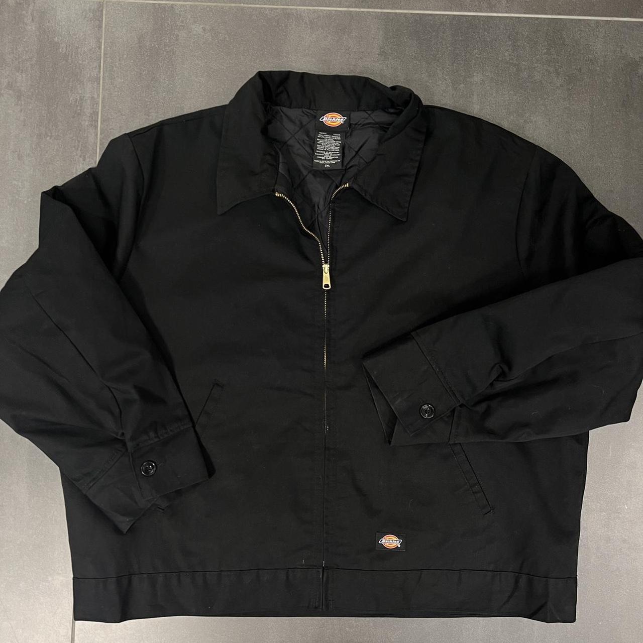 black dickies jacket in great condition, no visible... - Depop