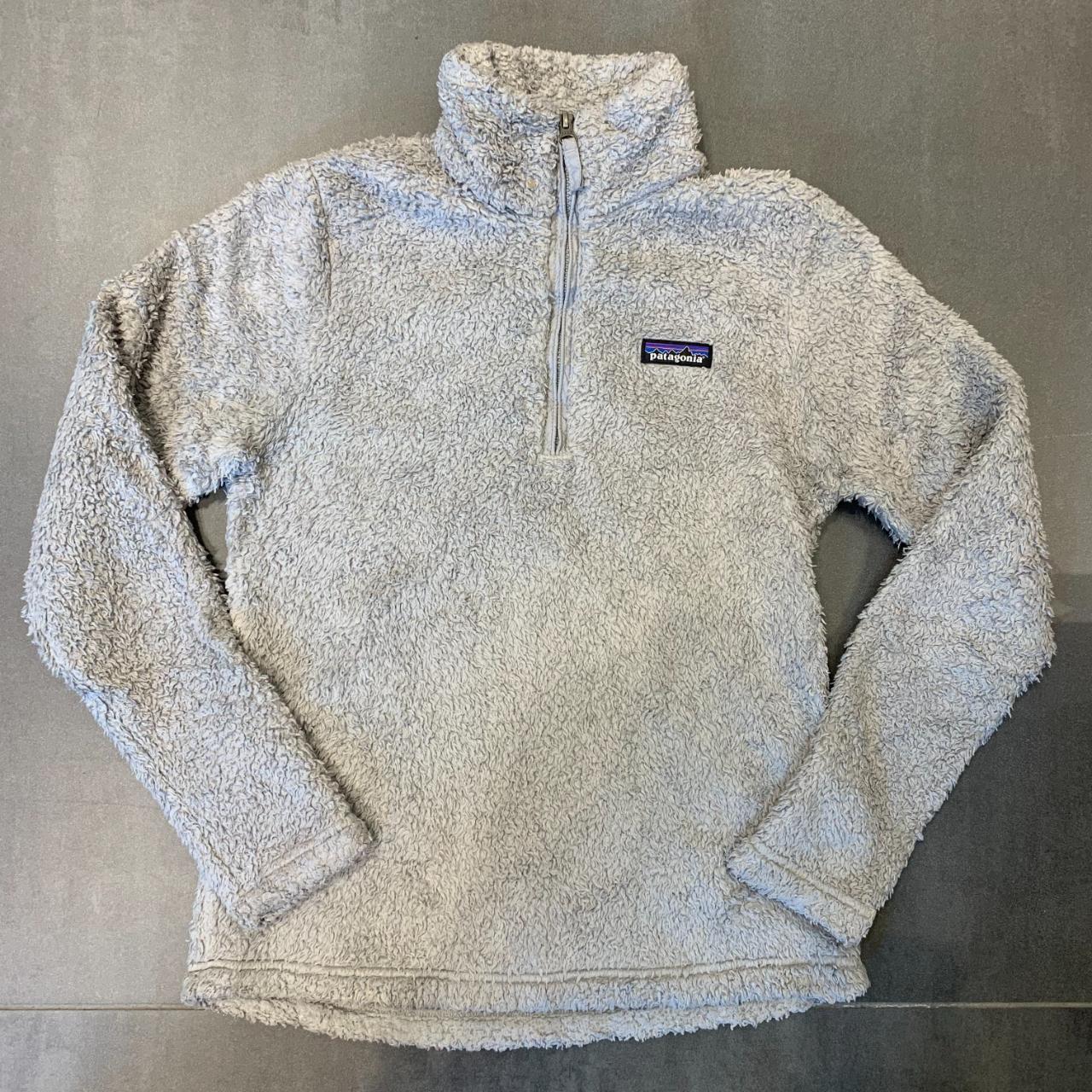 Patagonia grey fleece excellent condition, no... - Depop