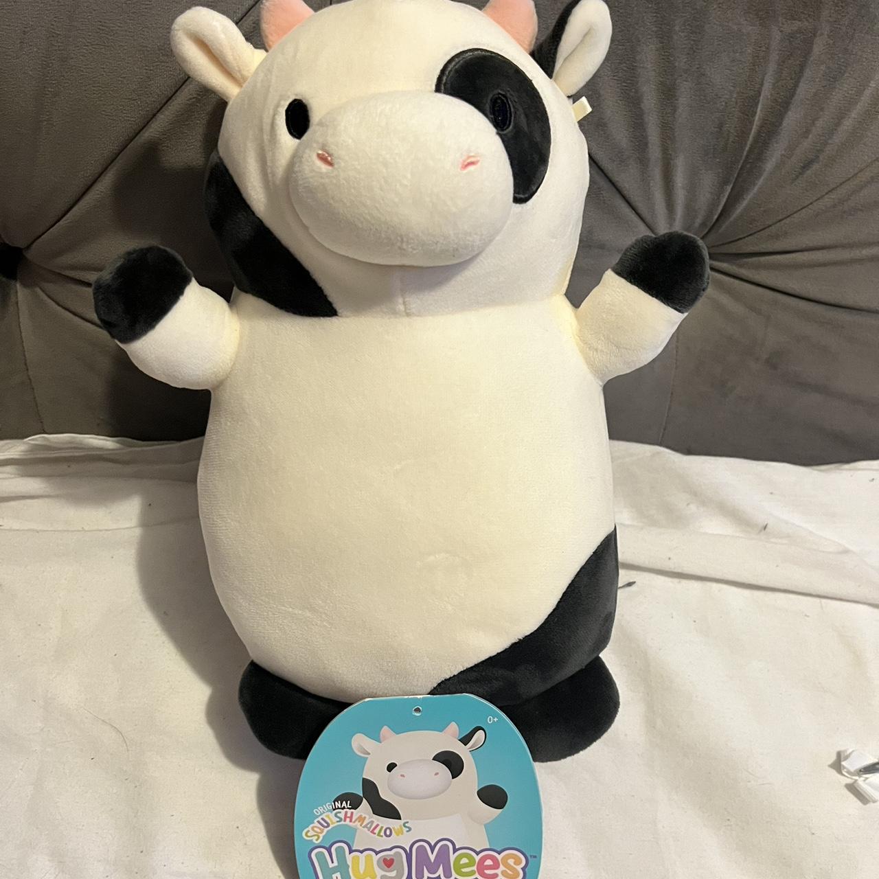 10” squishmallow connor the cow hugmee BNWT super... - Depop