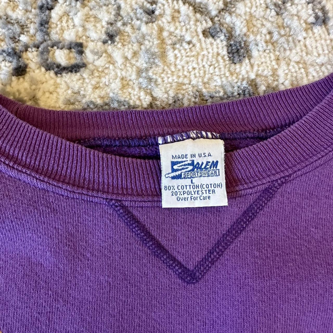 Vintage 90's Minnesota Vikings Crewneck Size: - Depop