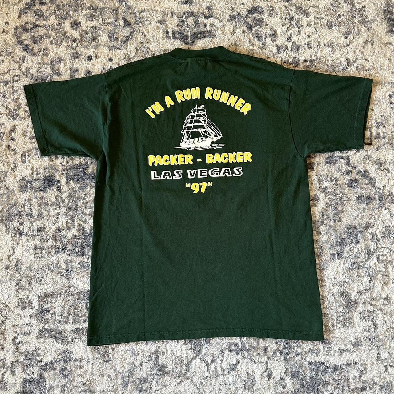 Vintage Packer T-Shirt Size L #Vintage #rare - Depop