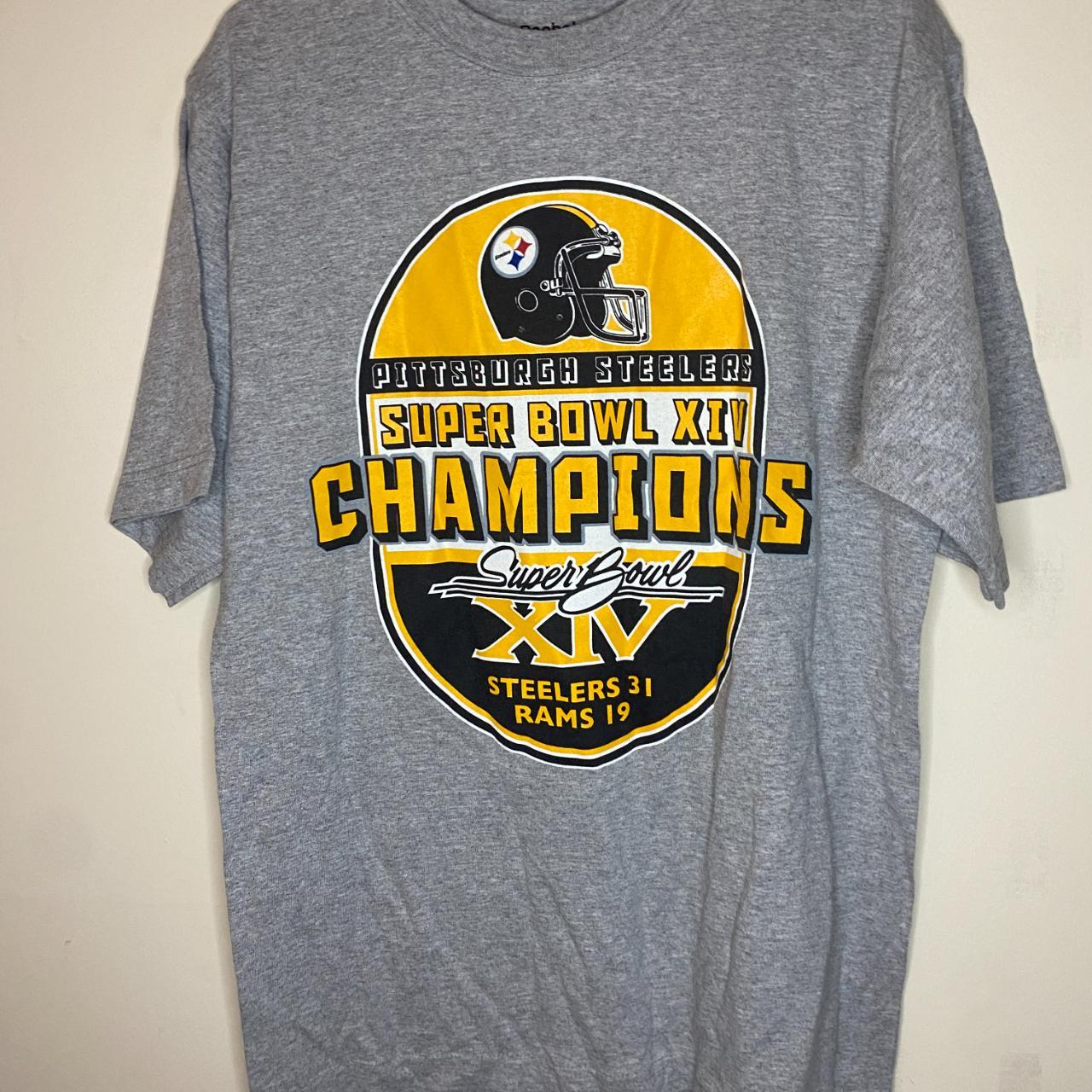 80s Pittsburgh Steelers Super Bowl XIV t-shirt Small - The