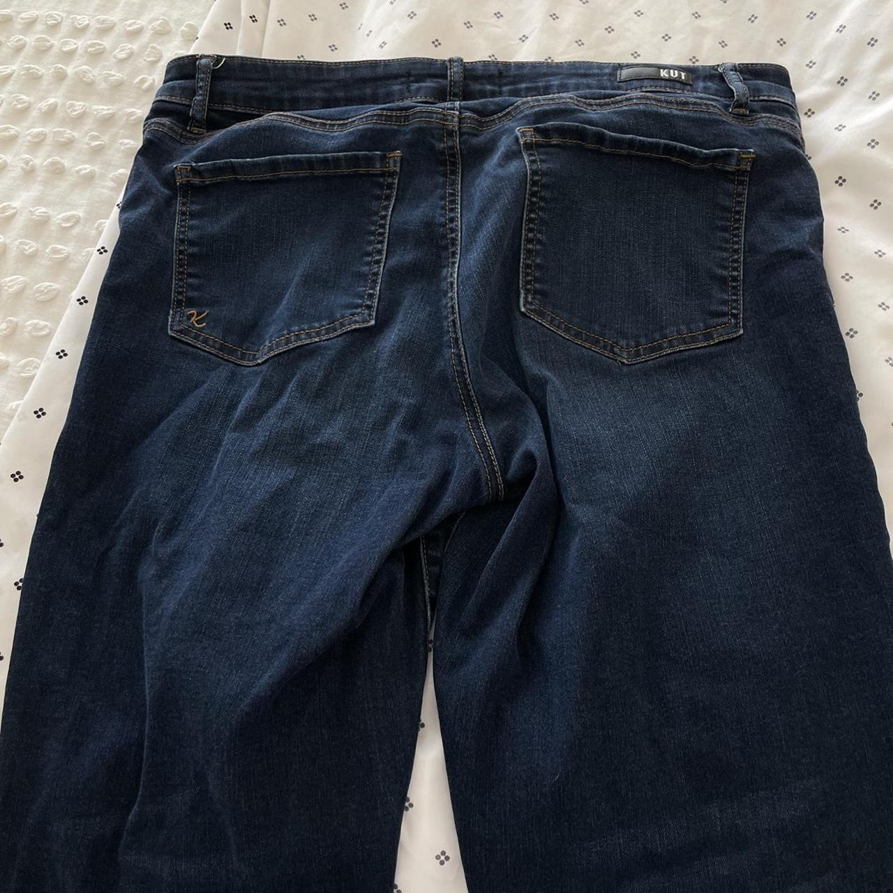 Kut from the Kloth Women's Navy Jeans | Depop