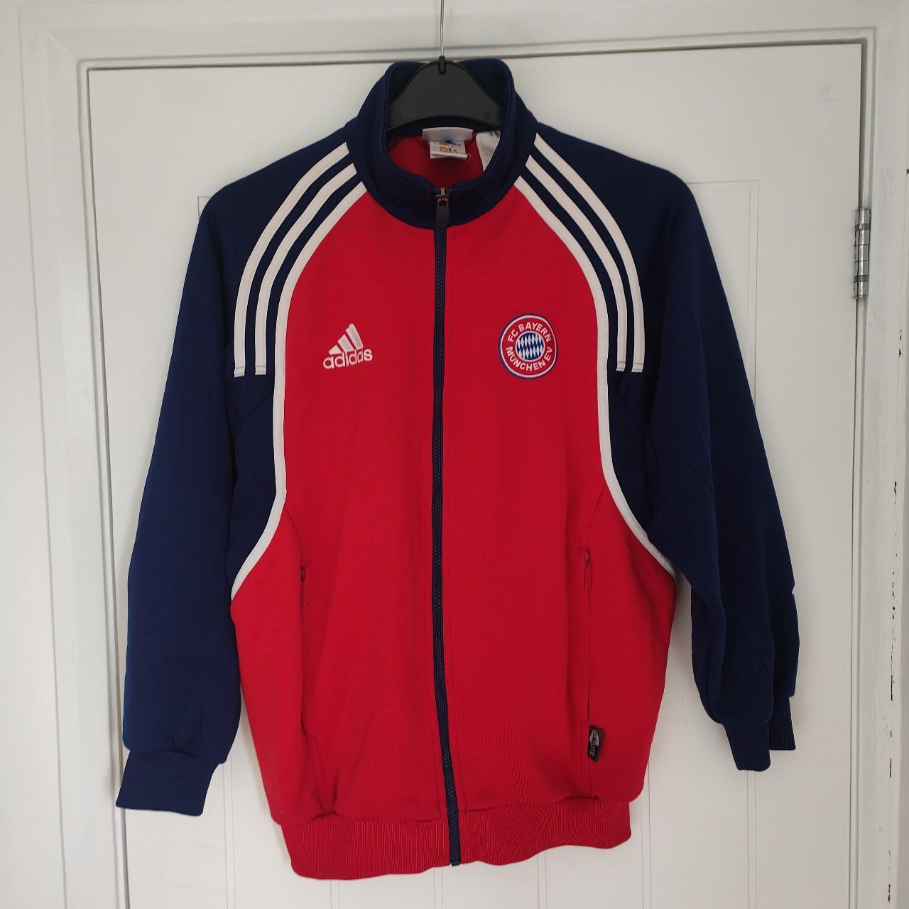 Retro Bayern Munich Training Jacket 99 01. Excellent - Depop