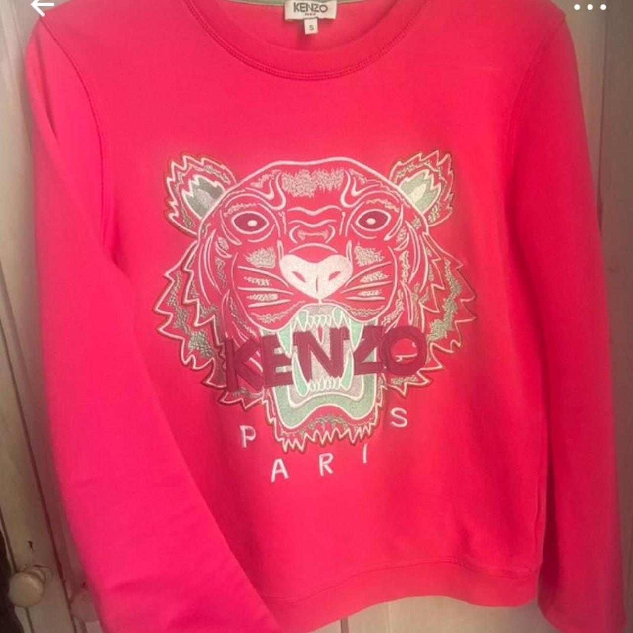 Kenzo jumper womens deals pink