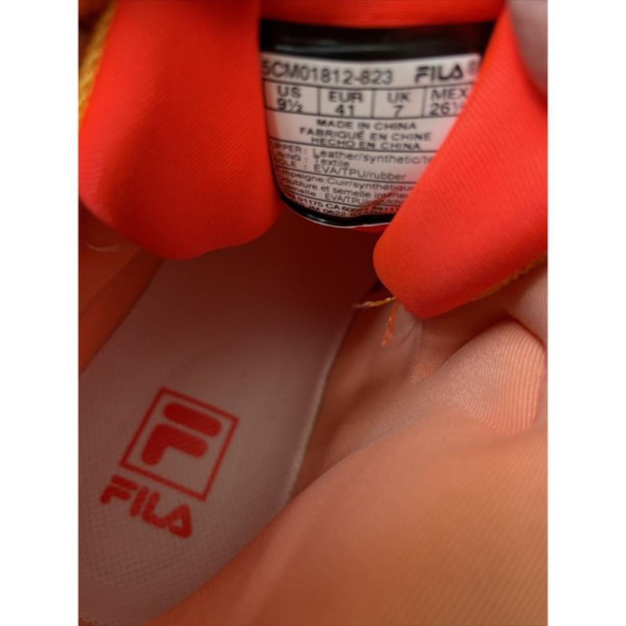 Orange fila deals