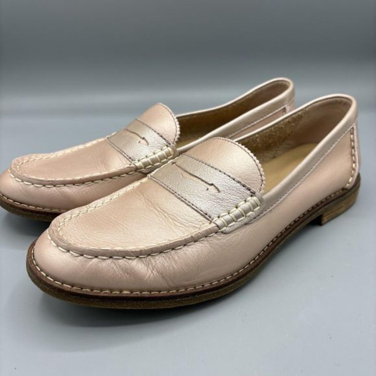 Blush pink hot sale loafers womens