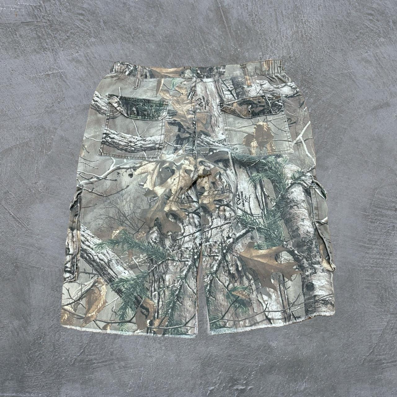 Vintage Camo Real Tree Jorts RealTree Camo Jorts... - Depop