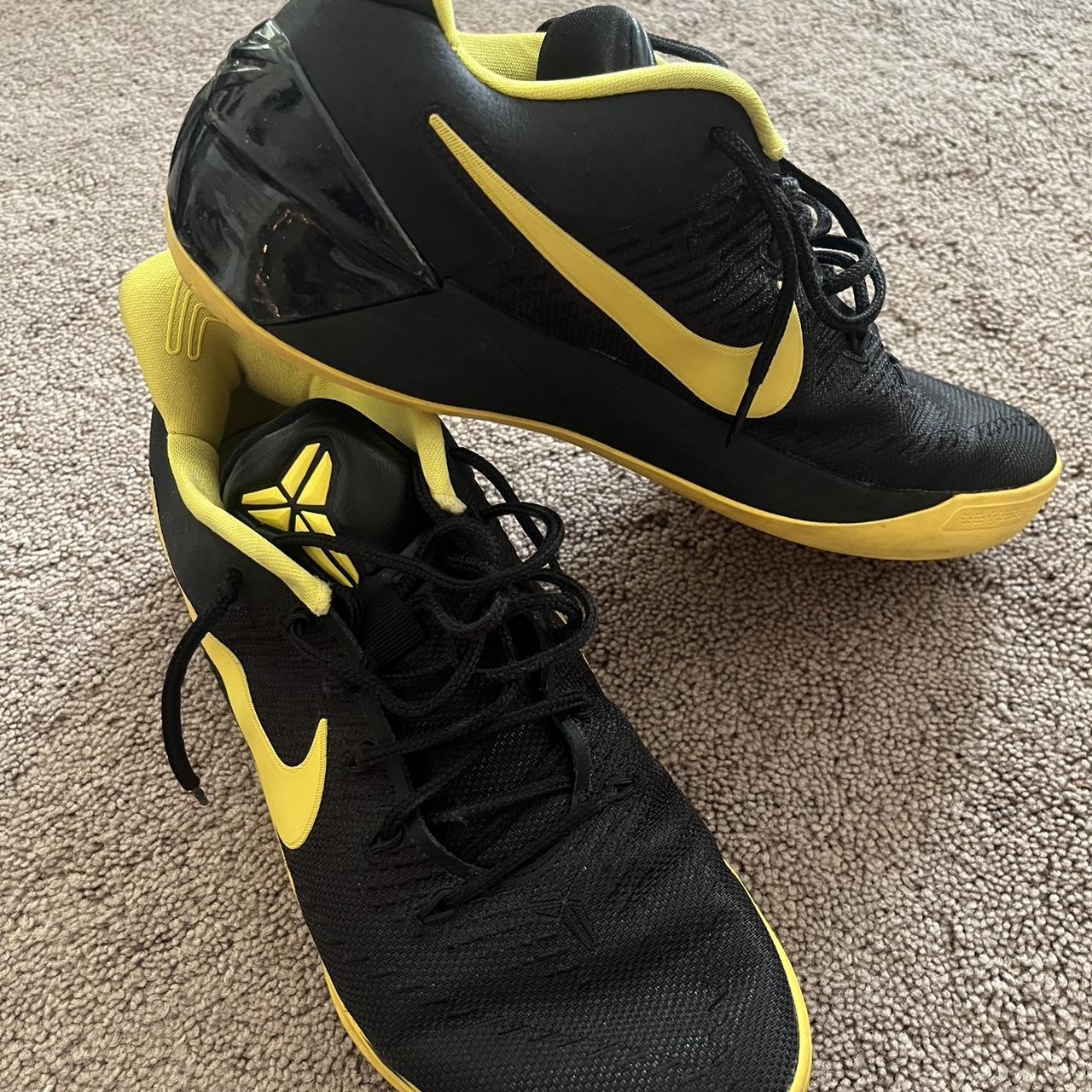 Kobe ad black and on sale yellow