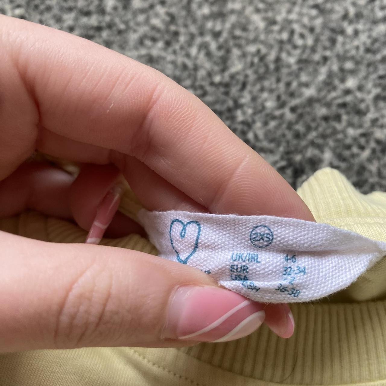 Lemon yellow oversized t shirt from primark. Size... Depop