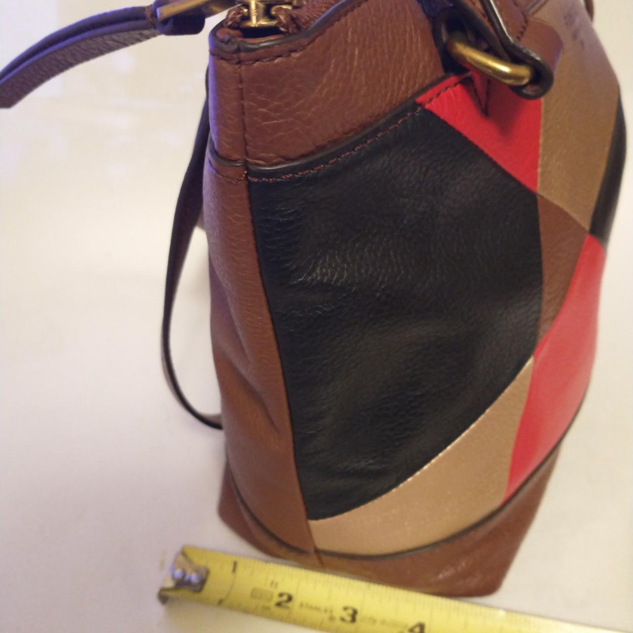 Fossil Women's Bag - Brown/Multi – Fossil Patchwo… - image 7