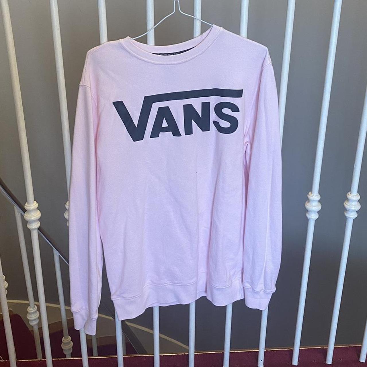 Pink vans jumper best sale