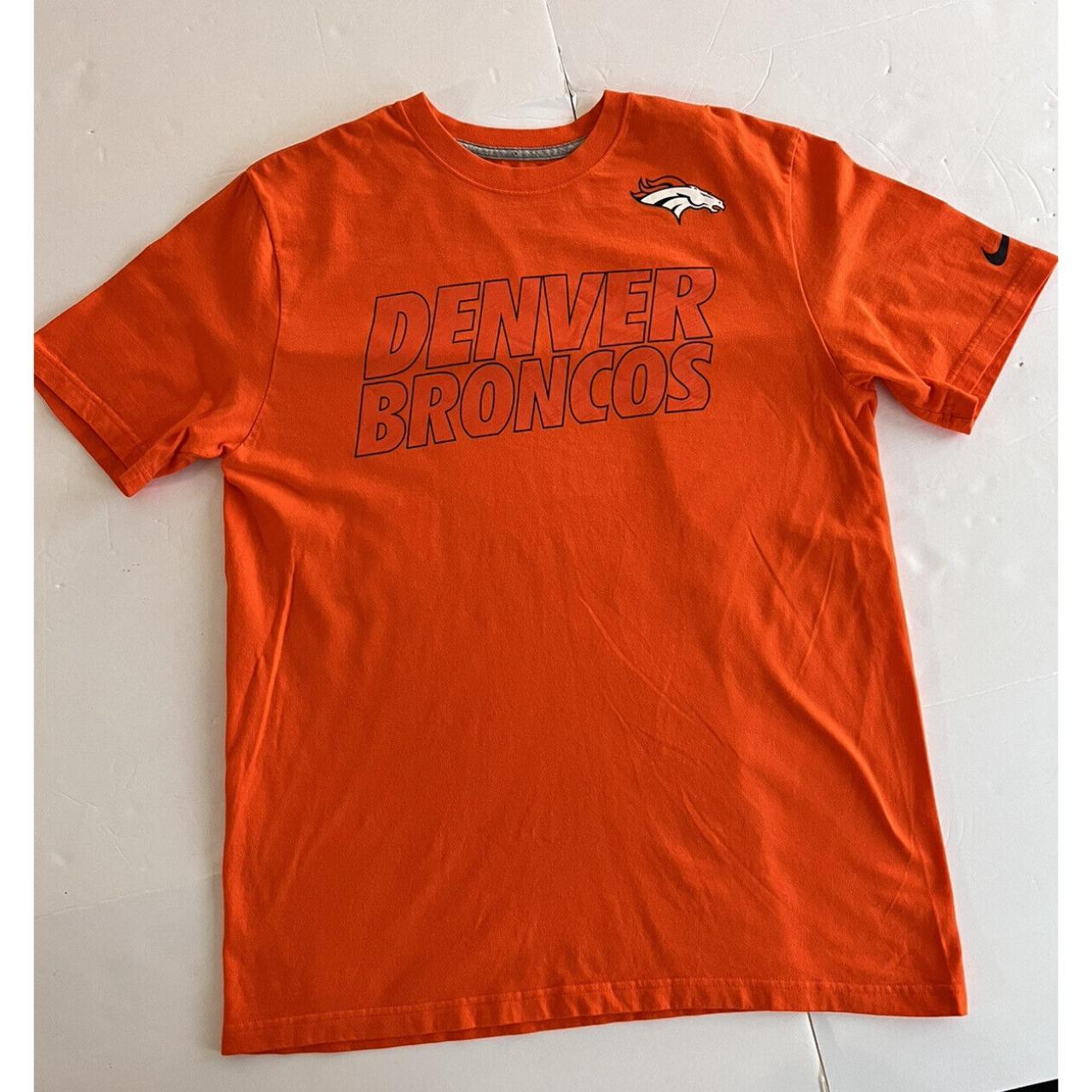 Nike Denver Broncos NFL Team Apparel Men's T-Shirt - Depop