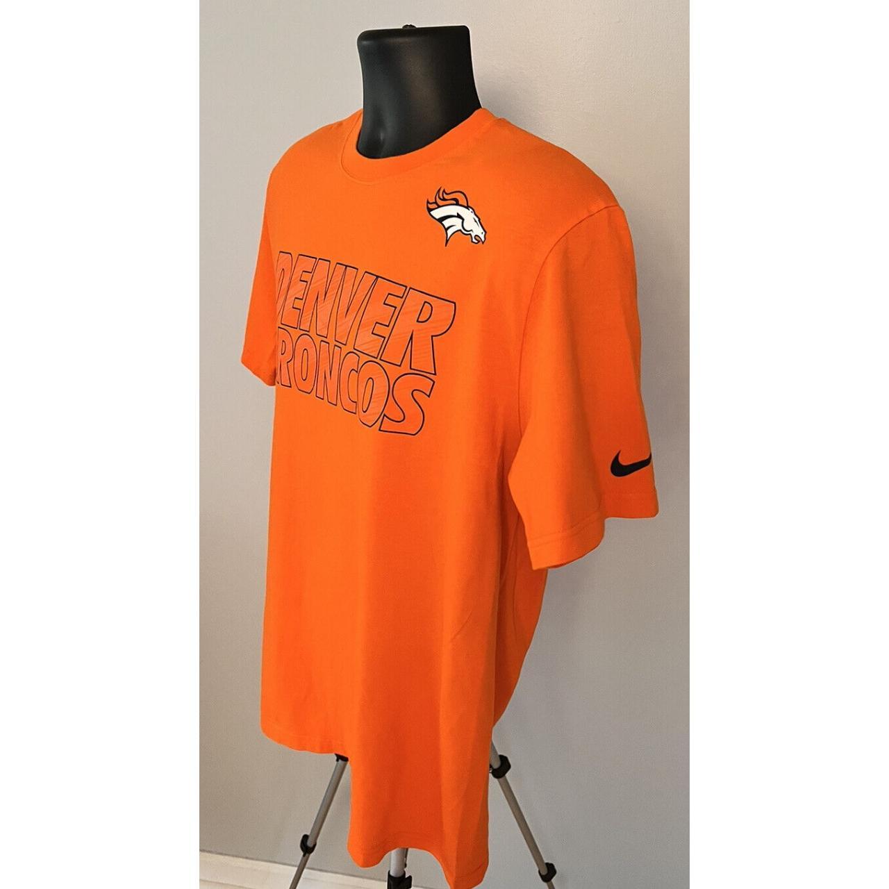 Nike Denver Broncos NFL Team Apparel Men's T-Shirt - Depop