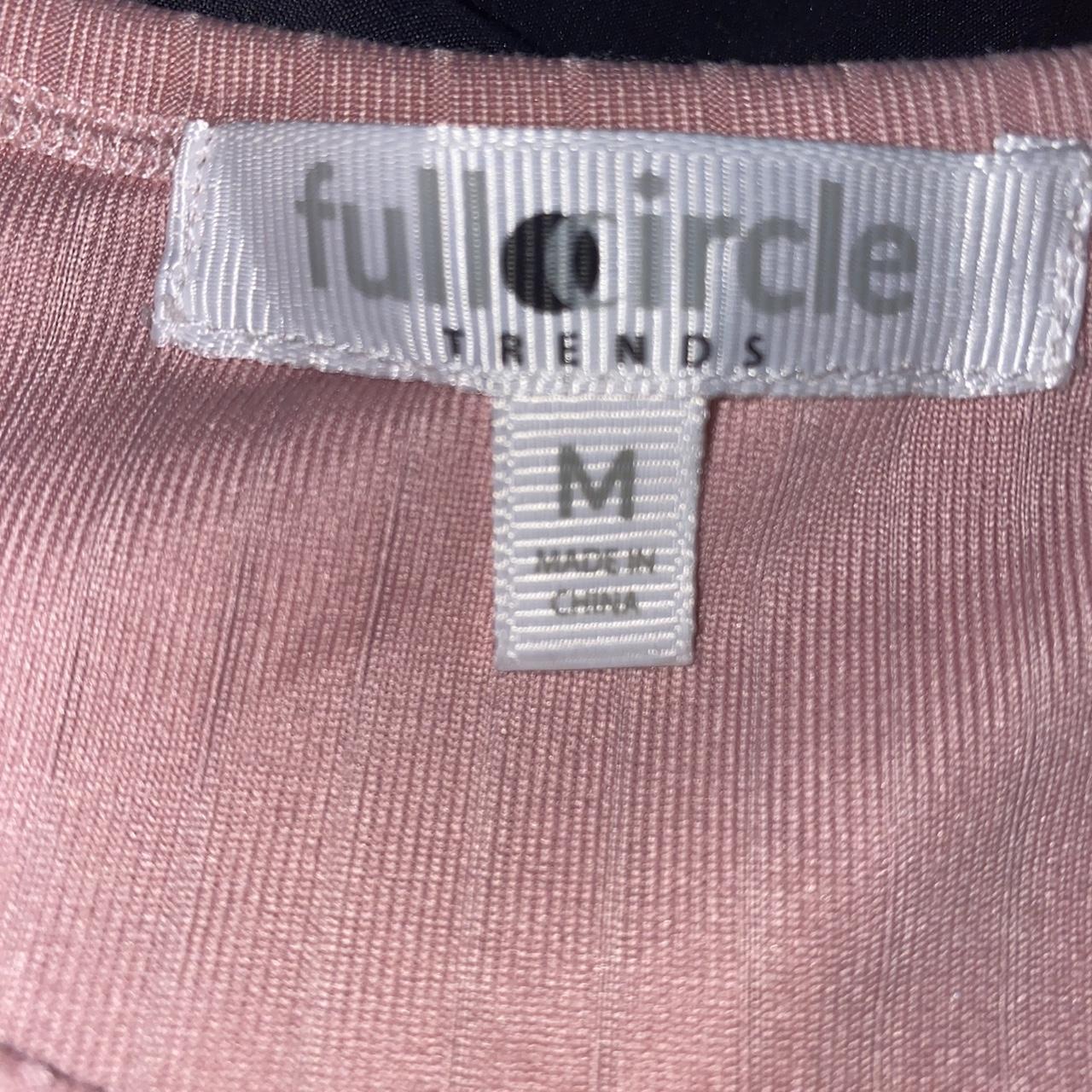 Full Circle Trends Women's Pink T-shirt (3)