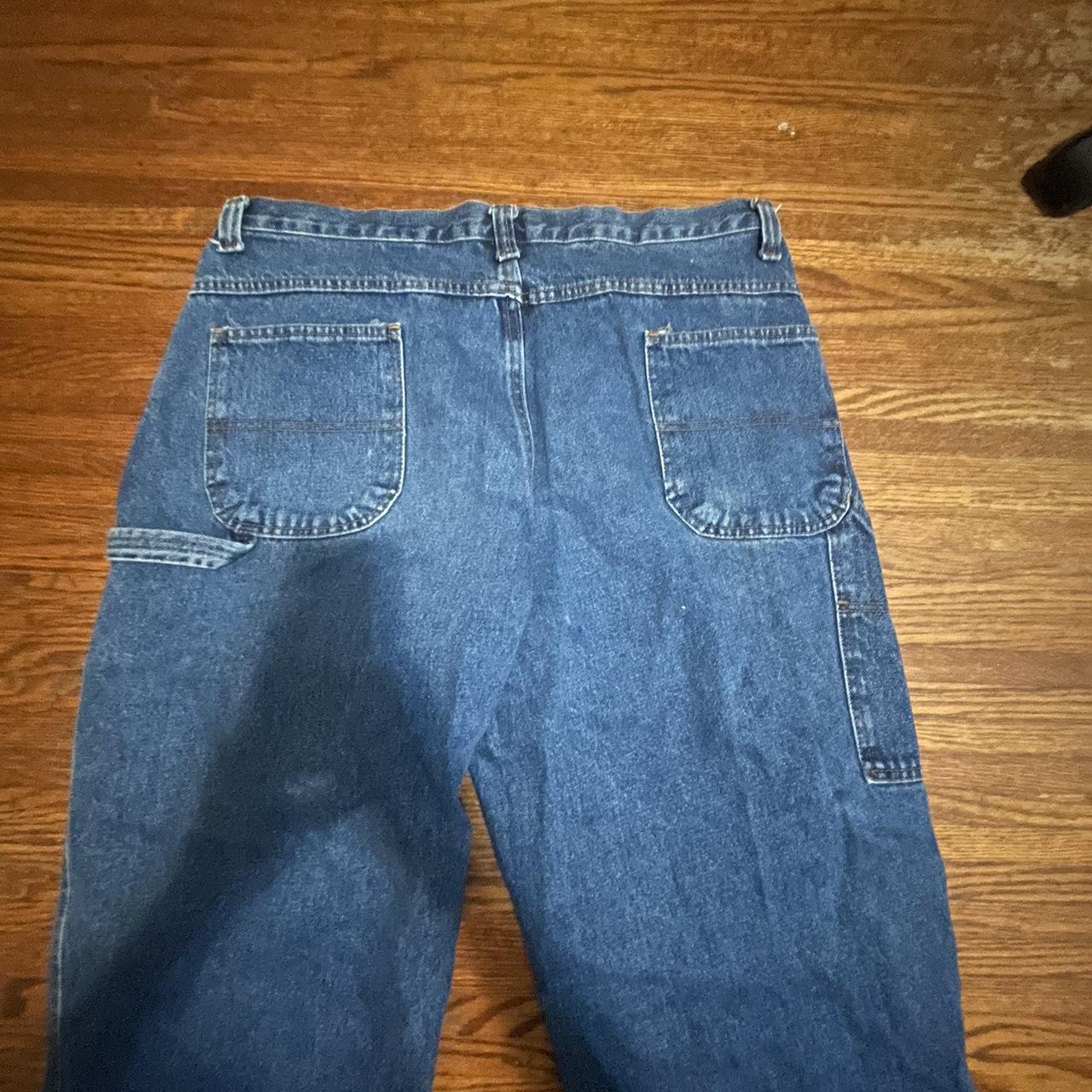 Super tuff emo baggy jeans Super wide legged for... - Depop