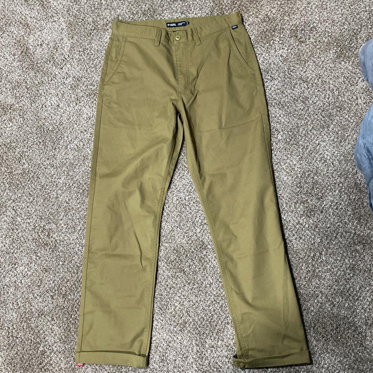 Vans pants mens deals olive