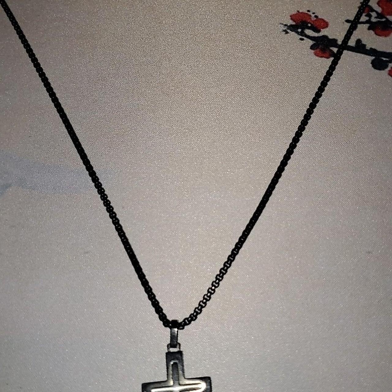 Aldric Cross Pendant | Silver Gothic Cross Pendant | NightRider Jewelry