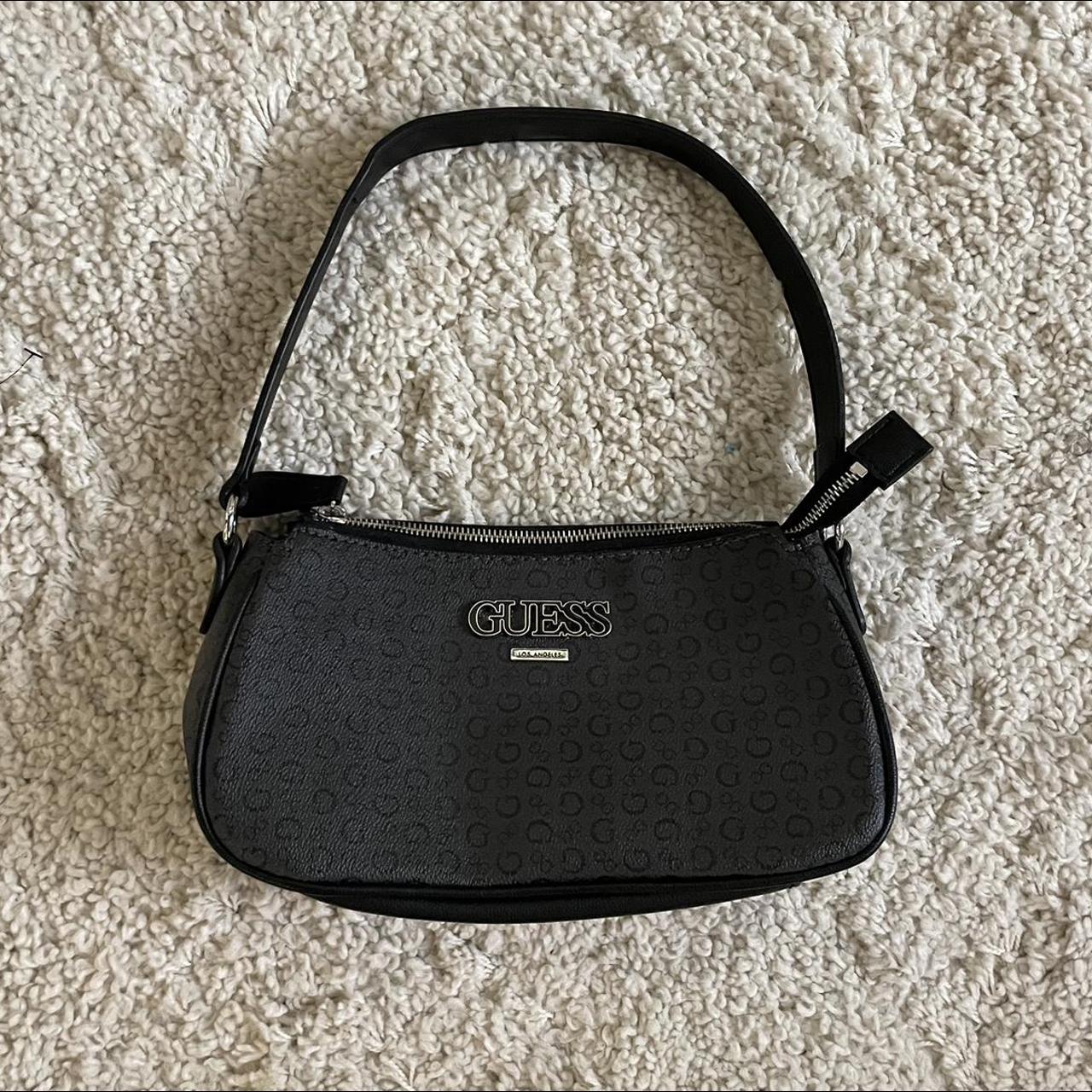 cute black guess purse zero flaws like new Depop