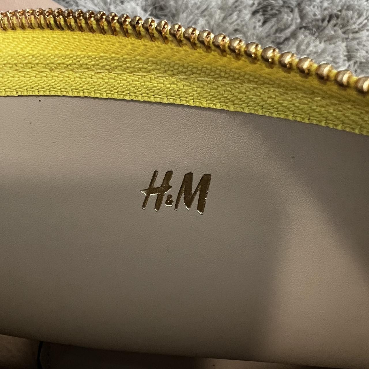 H&m yellow online bag