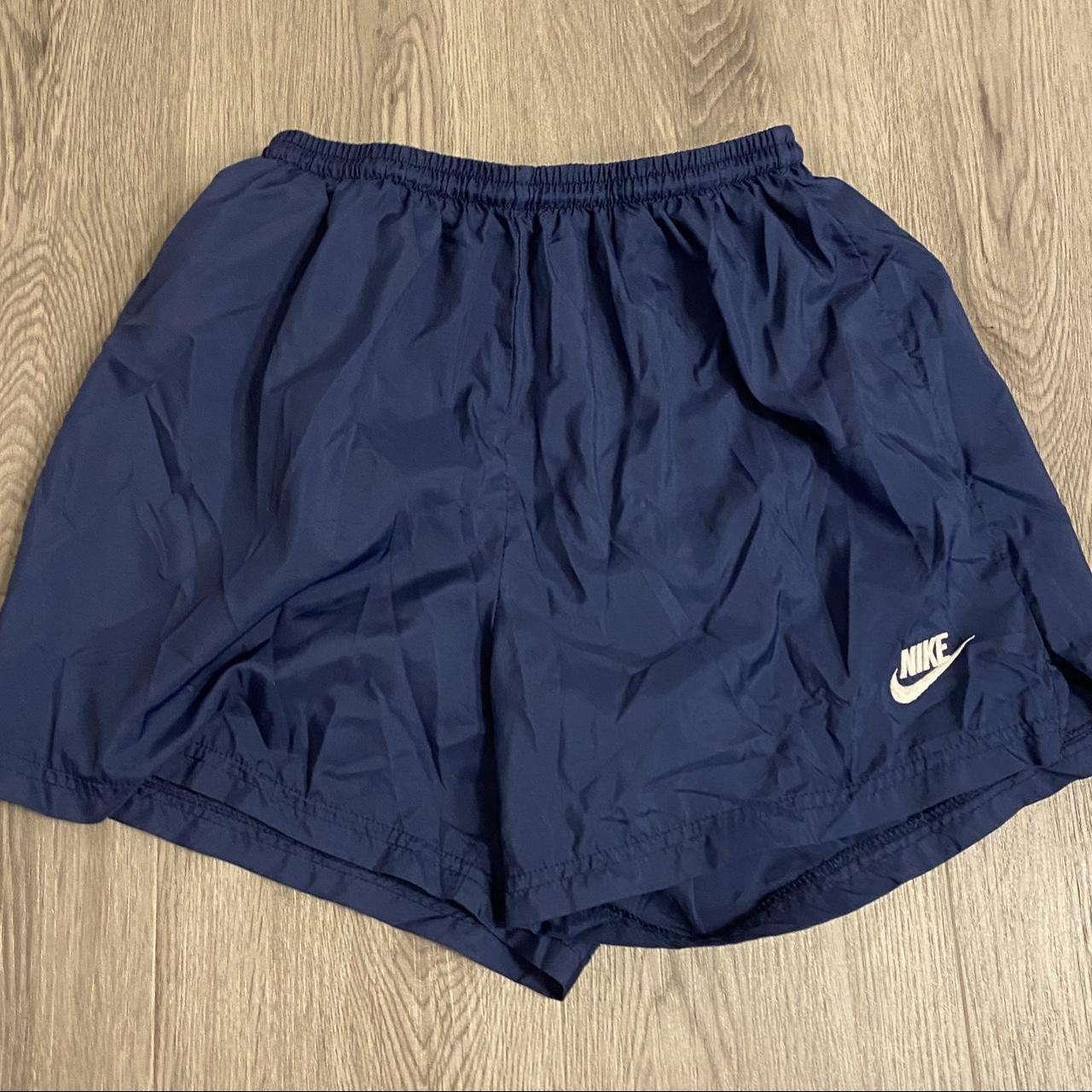 Nike Women's Navy Shorts | Depop