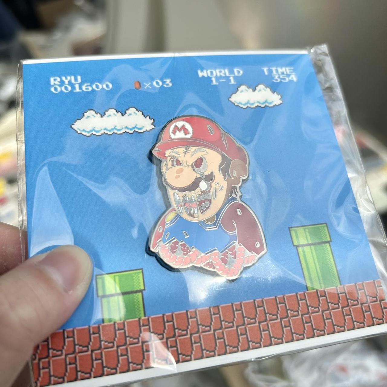 Unique Nintendo Super Mario Enamel Pin Very Depop