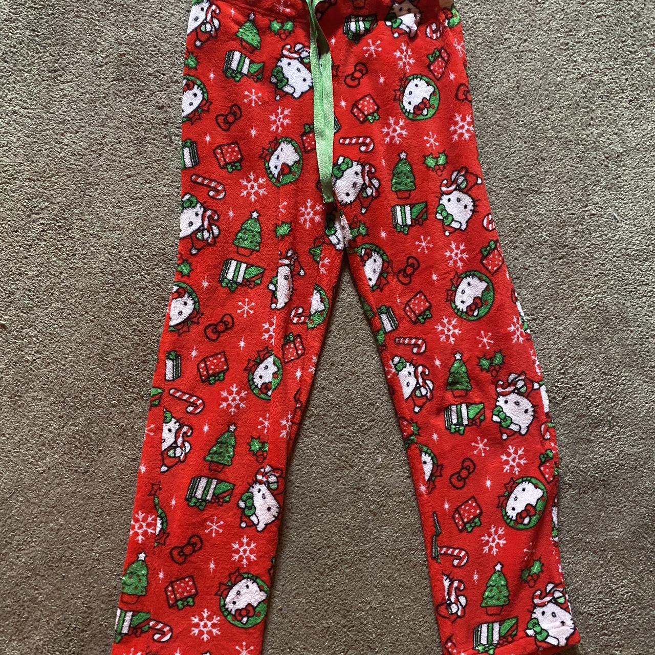 Hello Kitty Christmas Pajama Pants (ON HOLD TIL... - Depop