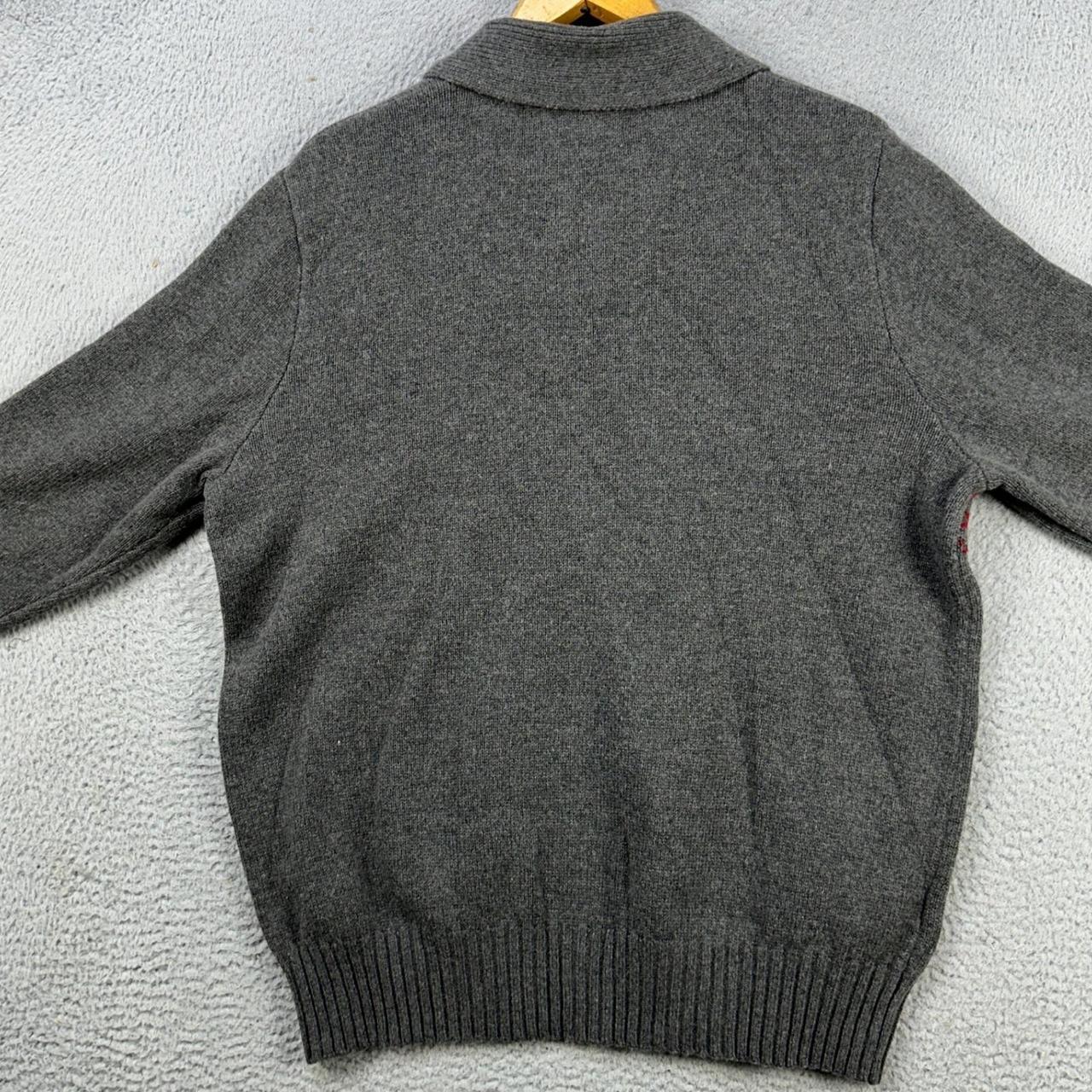 Eddie Bauer Men's Sweater - Grey/Red - XL – Eddie… - image 2