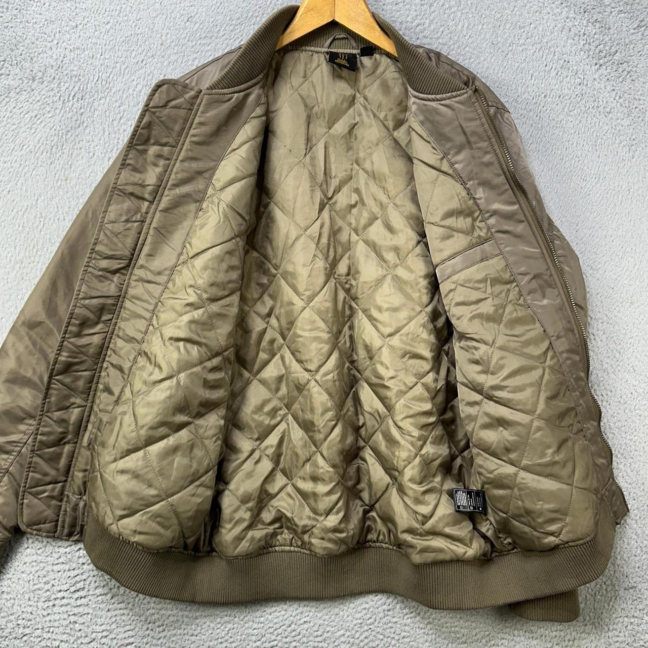 Preloved Men's Bomber Jacket - Tan - L – Java Mon… - image 4