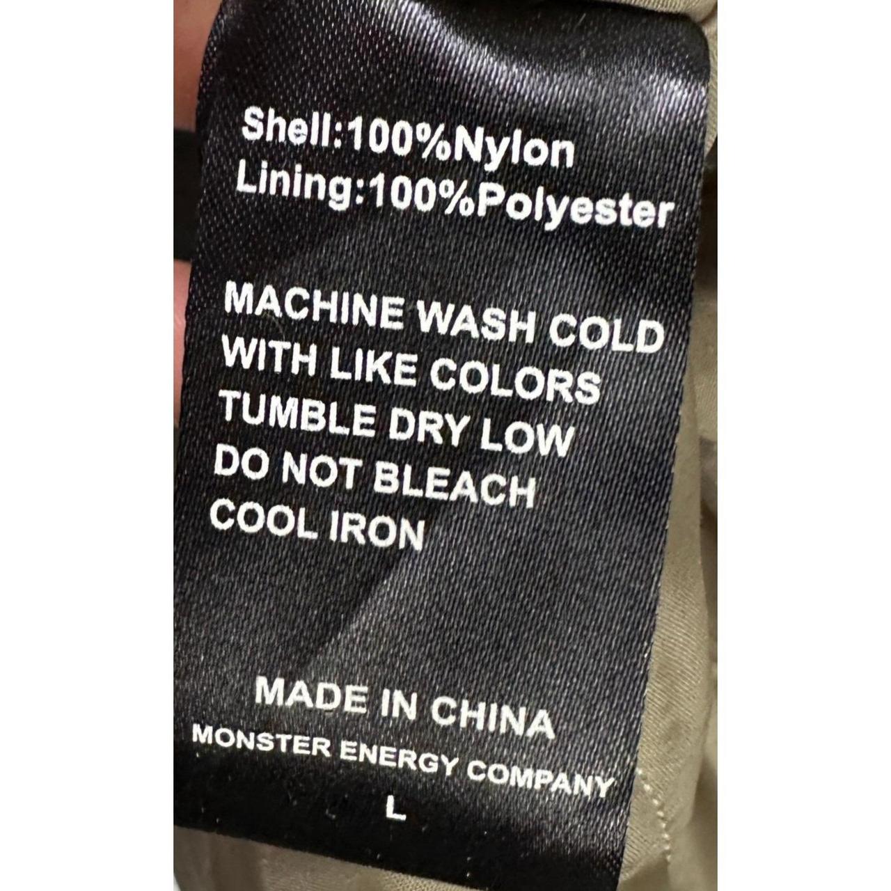 Preloved Men's Bomber Jacket - Tan - L – Java Mon… - image 7