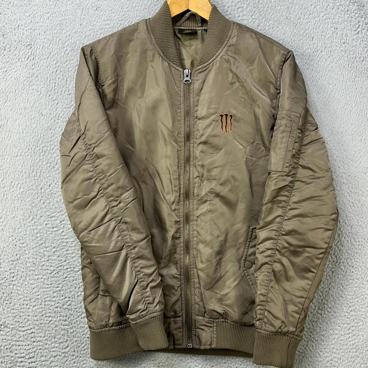 Preloved Men's Bomber Jacket - Brown - S – Java M… - image 1