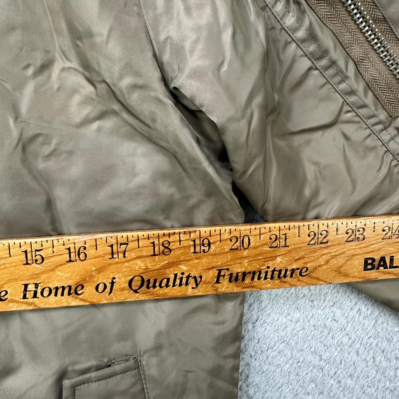 Preloved Men's Bomber Jacket - Brown - S – Java M… - image 8