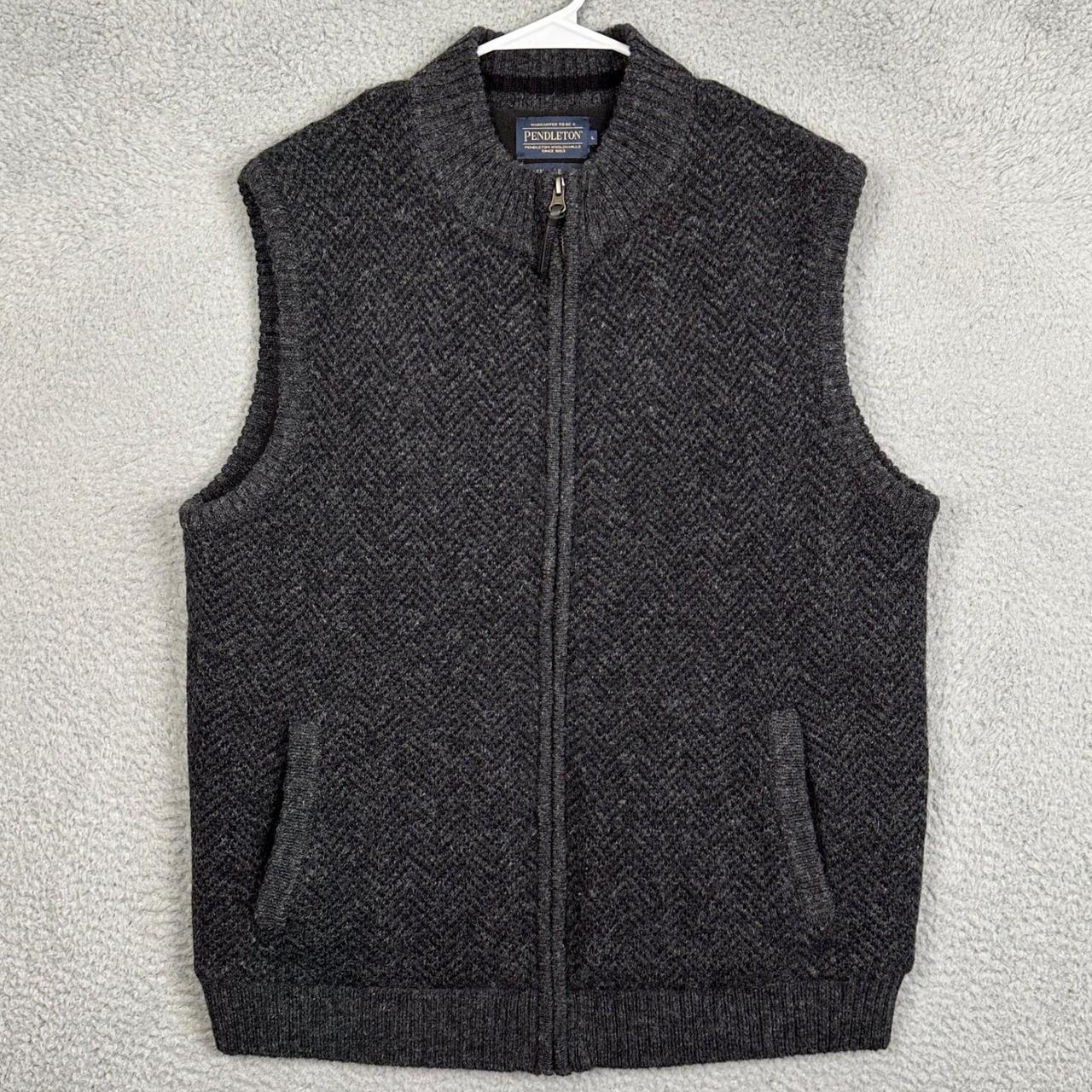 Pendleton Men's Vest - Grey - L – Pendleton Shetl… - image 1