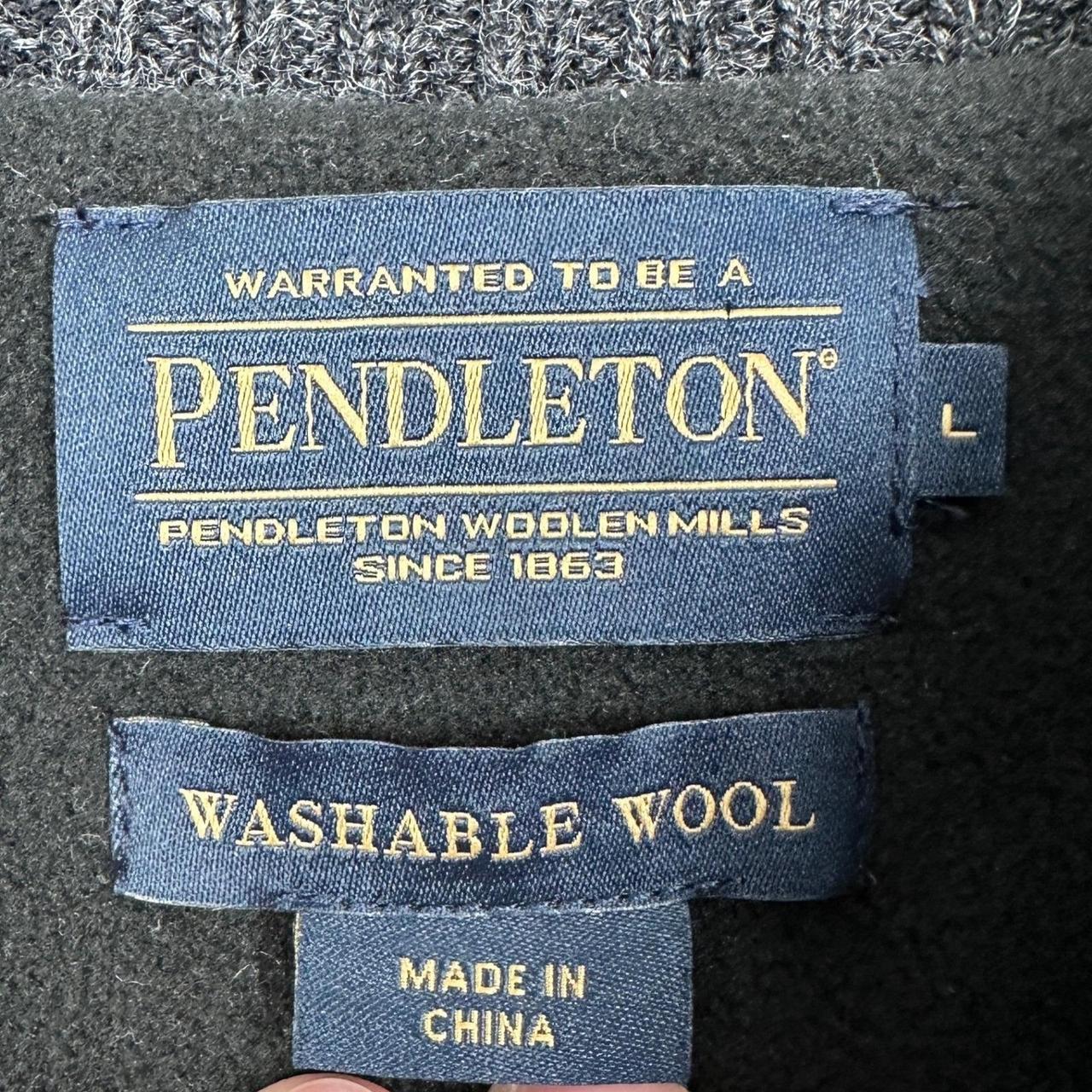 Pendleton Men's Vest - Grey - L – Pendleton Shetl… - image 4