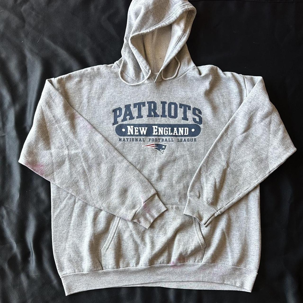 NFL Womens Hoodie Grey Amercian Football