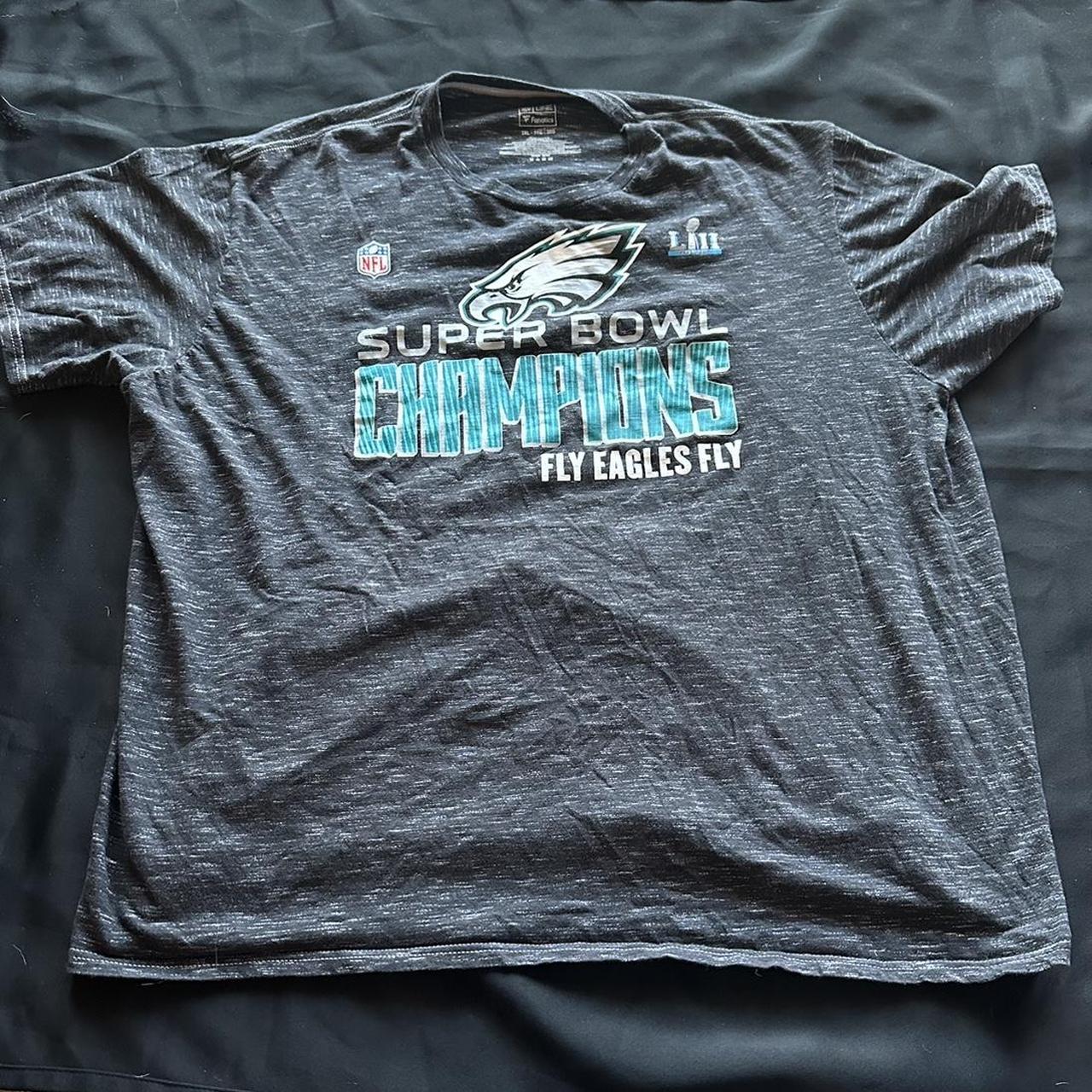 Philadelphia Eagles T-Shirt. 2018 Super Bowl Shirt. - Depop