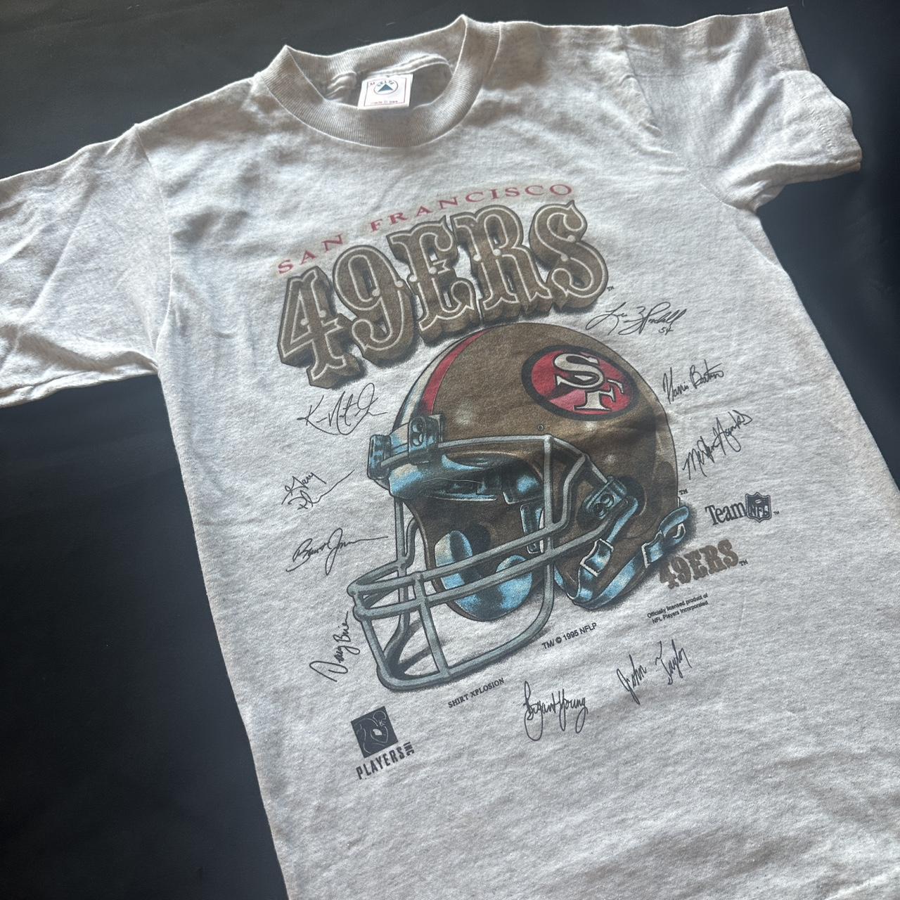 San Francisco 49ers Black Shirt Vintage looking - Depop