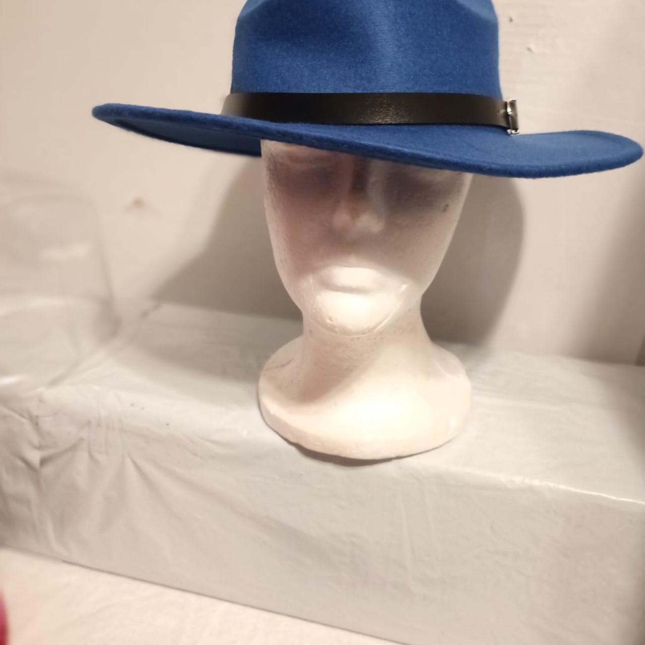 Women's Blue Hat Depop
