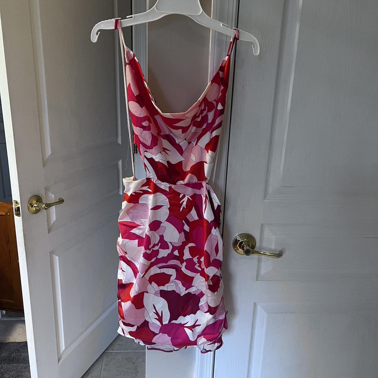 Hello Molly Women's Bodycon Dress - Pink/Red - 6 … - image 3