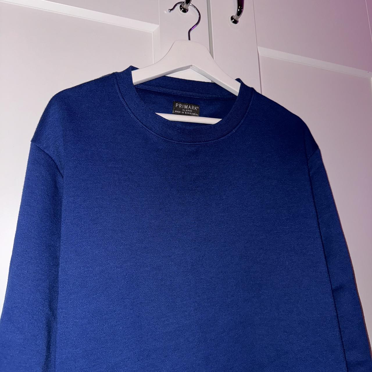 Primark blue plain jumper