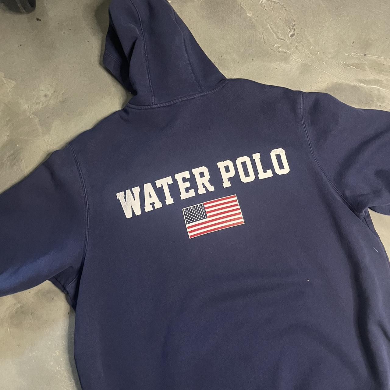 USA water polo hoodie cool back hit nothing major... Depop