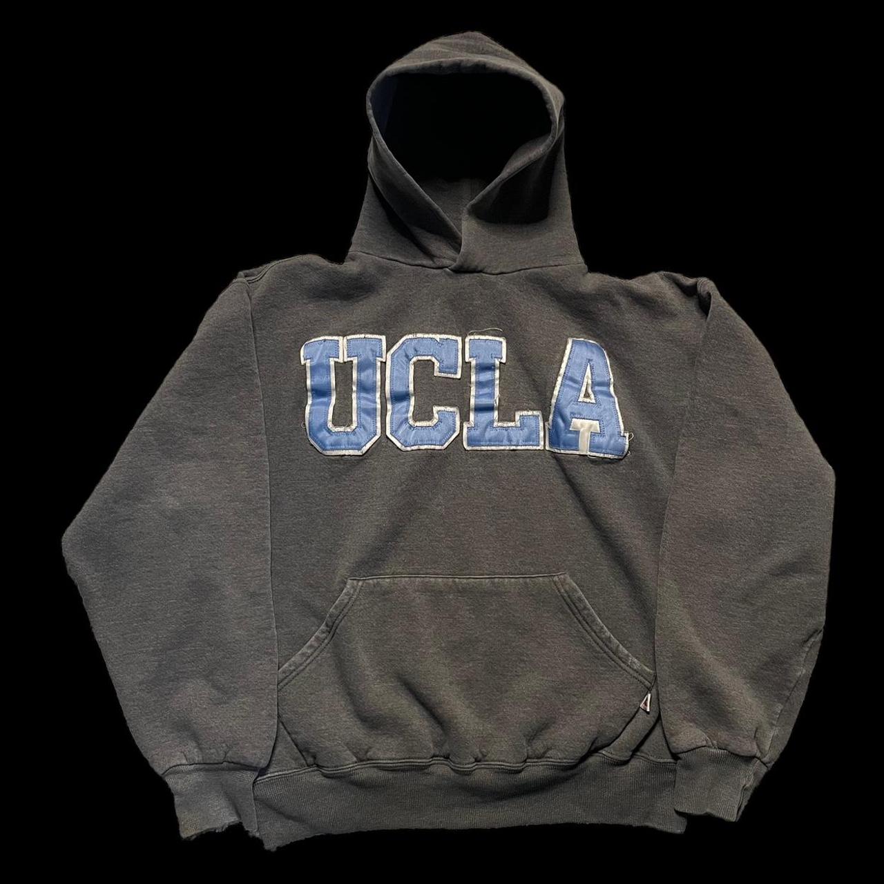 Russel Atheltic UCLA hoodie size M measurements... - Depop