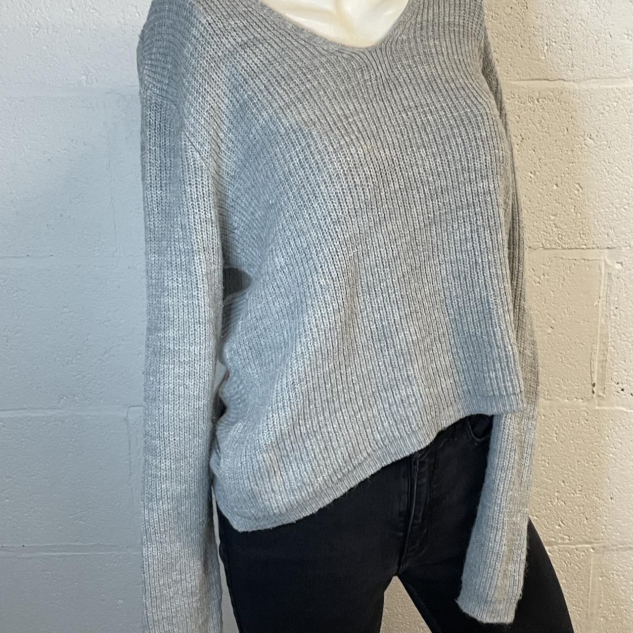 Miss selfridge outlet grey jumper