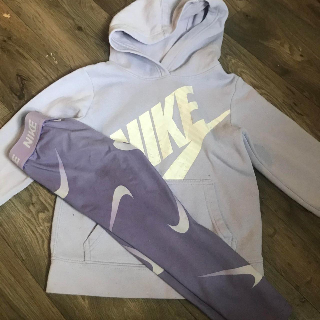 light purple nike jumper