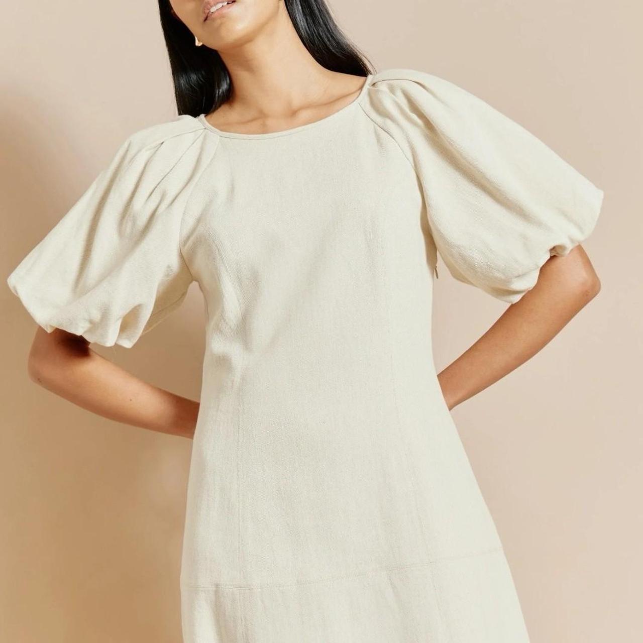 Oasis cream dress best sale